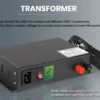 5-in-1 Smart Film Kit Box | Comes with 50-300 Watt Transformer, Remote Control Package, and Various Accessories