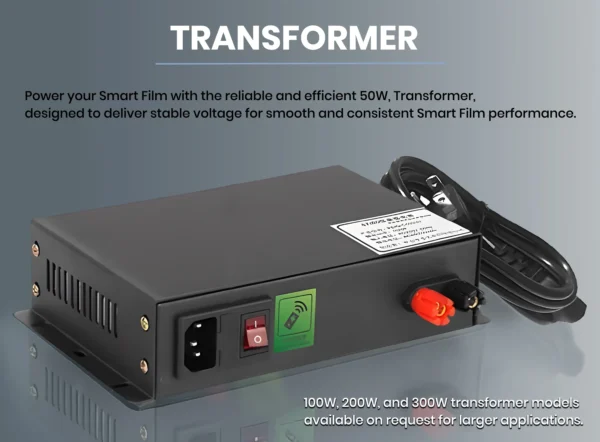 5-in-1 Smart Film Kit Box | Comes with 50-300 Watt Transformer, Remote Control Package, and Various Accessories