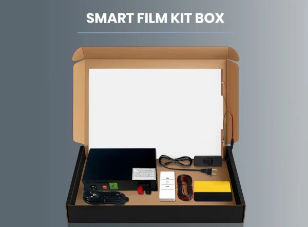 5-in-1 Smart Film Kit Box | Comes with 50-300 Watt Transformer, Remote Control Package, and Various Accessories