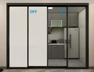 PDLC Switchable, Window Film | Smart Film for Home & Office | Heat Insulation UV Blocking - Clear to Opaque, Smart Tint