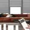 Smart Home Motorized Zebra Blinds