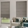 Roman Smart Blinds | Motorized Fabric Window Shades for Home & Office | Remote & App Control – Elegant Design, Soft Folds | Custom Sizes Available