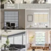 Smart Home Motorized Zebra Blinds