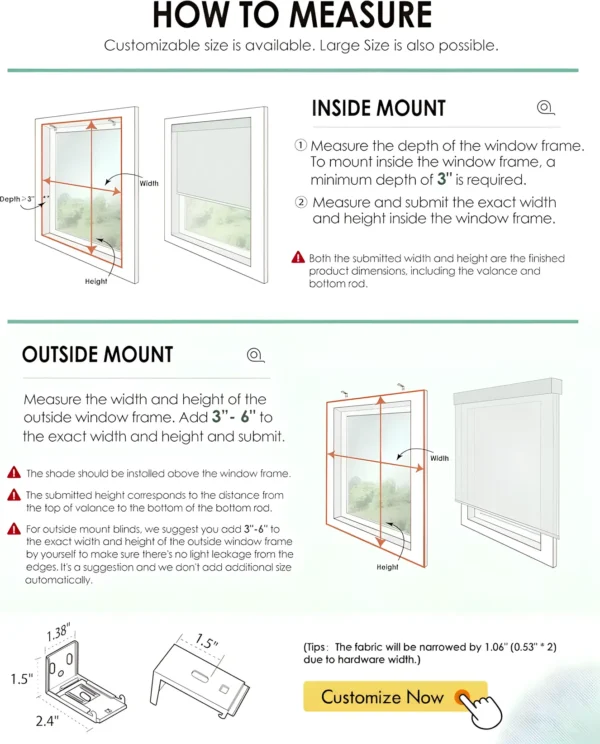Motorized Roller Blinds | Smart Window Shades for Home & Office | Remote & App Control – Light Filtering, Semi-Blackout, or Full Blackout | Custom Sizes Available