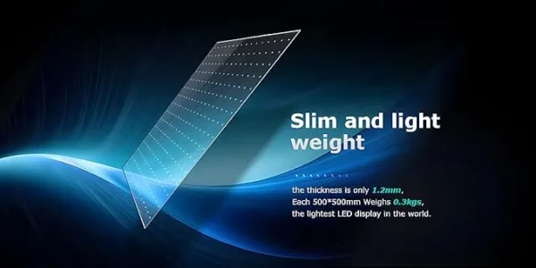 P10 Transparent Flexible Soft Self-Adhesive LED Film for Windows | High-Brightness Crystal Clear LED Display Advertising Film