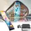 P10 Transparent Flexible Soft Self-Adhesive LED Film for Windows | High-Brightness Crystal Clear LED Display Advertising Film