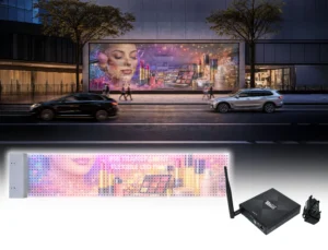 P16 Transparent Flexible Soft Self-Adhesive LED Film for Windows | High-Brightness Crystal Clear LED Display Advertising Film