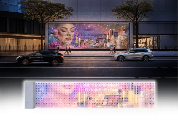 P16 Transparent Flexible Soft Self-Adhesive LED Film for Windows | High-Brightness Crystal Clear LED Display Advertising Film