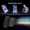 P10 Transparent Flexible Soft Self-Adhesive LED Film for Windows | High-Brightness Crystal Clear LED Display Advertising Film