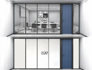 Smart PDLC Window Film – Switchable Privacy Film for Home & Office Glass – Clear to Opaque – Heat Control & UV Block