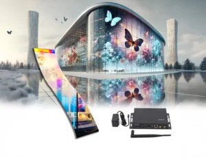 P16 Transparent Flexible Soft Self-Adhesive LED Film for Windows | High-Brightness Crystal Clear LED Display Advertising Film