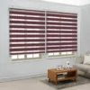 Zebra Smart Blinds | Motorized Dual Layer Day & Night Shades for Home & Office – Adjustable Light, Privacy, and Modern Style | Custom Sizes Available