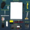 15-in-1 Pro Kit Box - Comes with 50-300 Watt Transformer, Remote, Squeeze, Wires and More