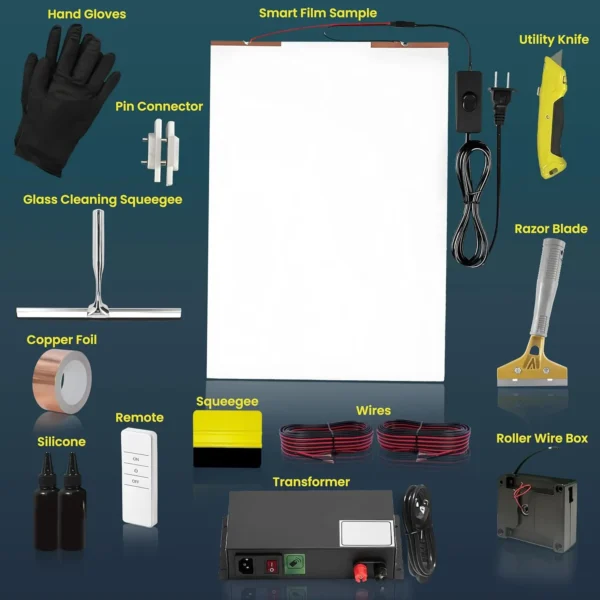 15-in-1 Pro Kit Box - Comes with 50-300 Watt Transformer, Remote, Squeeze, Wires and More