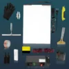 15-in-1 Pro Kit Box - Comes with 50-300 Watt Transformer, Remote, Squeeze, Wires and More