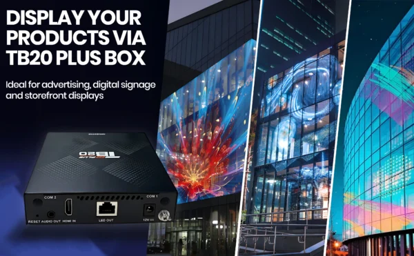 TB20 Plus Box LED Display Controller for LED Films