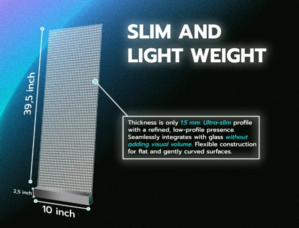 P4 Transparent Flexible Soft Self-Adhesive LED Film for Windows | High-Brightness Crystal Clear LED Display Advertising Film