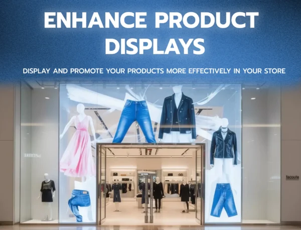 P4 Transparent Flexible Soft Self-Adhesive LED Film for Windows | High-Brightness Crystal Clear LED Display Advertising Film