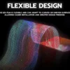 P4 Transparent Flexible Soft Self-Adhesive LED Film for Windows | High-Brightness Crystal Clear LED Display Advertising Film