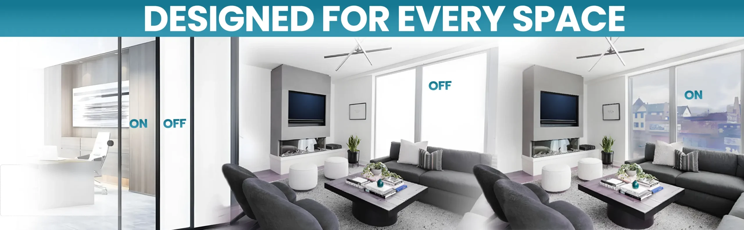 Non-Adhesive PDLC Smart Film