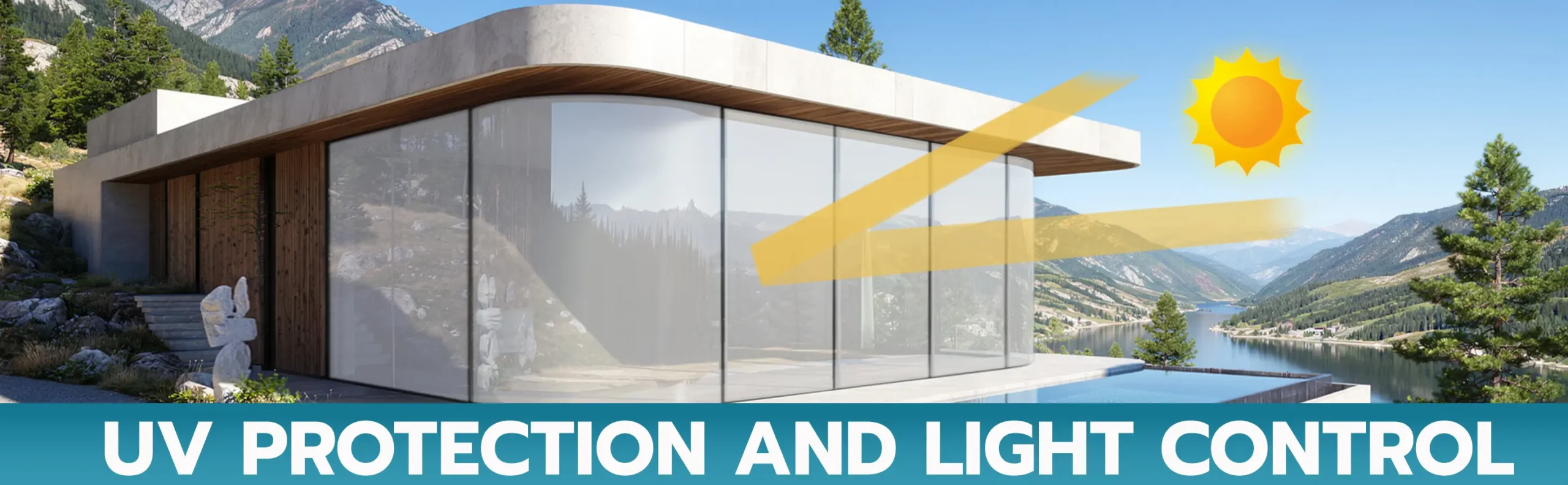 Non-Adhesive PDLC Smart Film