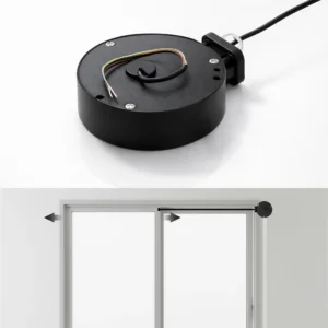 Retractable Wire Box for PDLC Smart Film | Cable Management for Switchable Privacy Glass, Sliding Doors & Windows | Flexible Wiring System for Smart Glass Film Installation